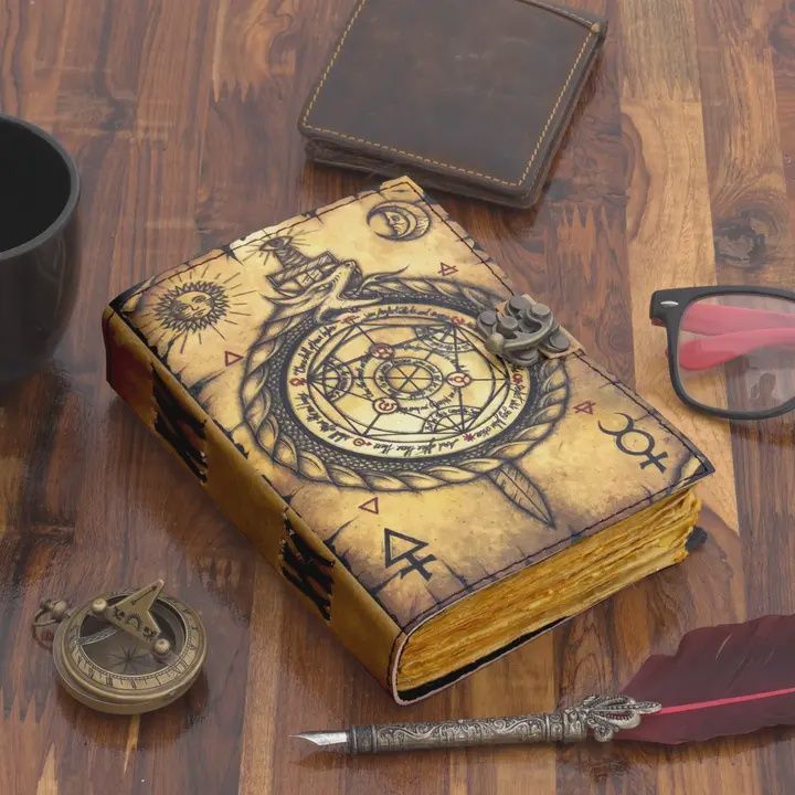 Compass Leather Journal