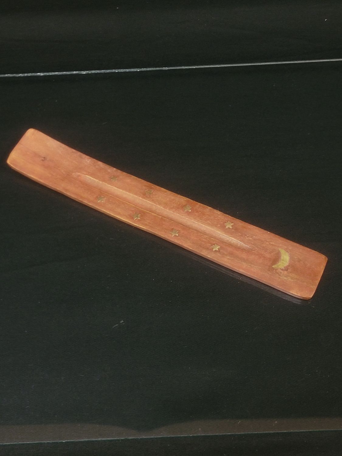 Wood Incense Holder, style: Moon