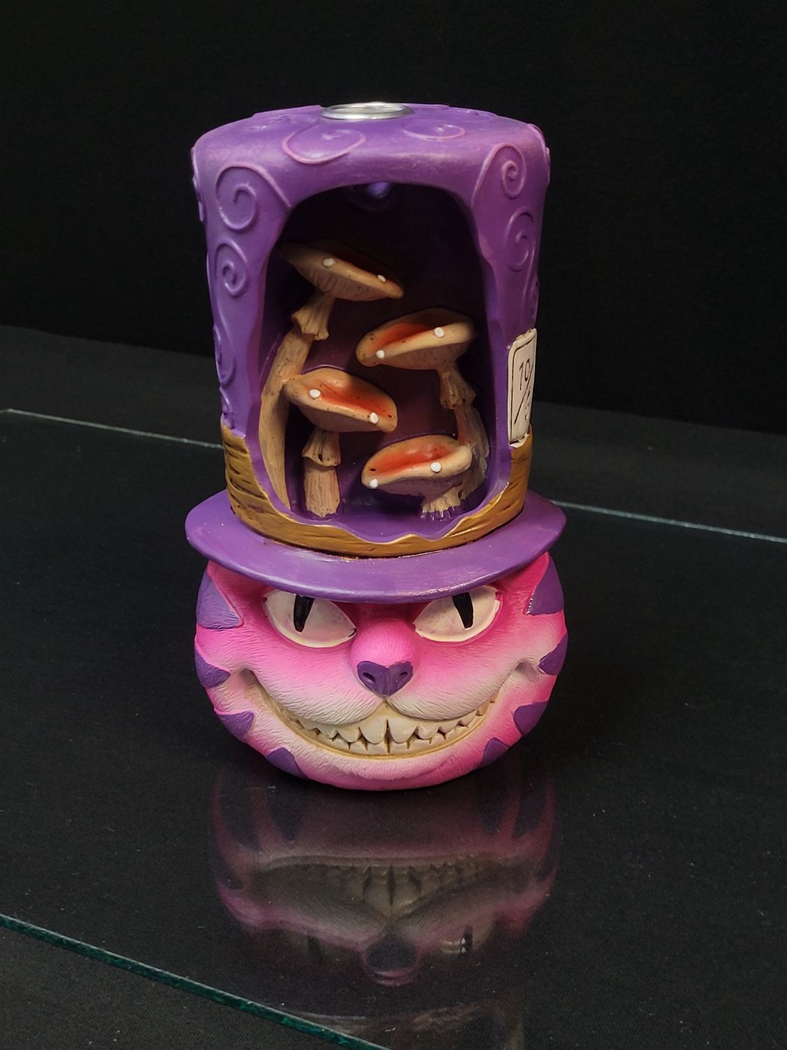 Chesire Cat Back Flow Incense Burner