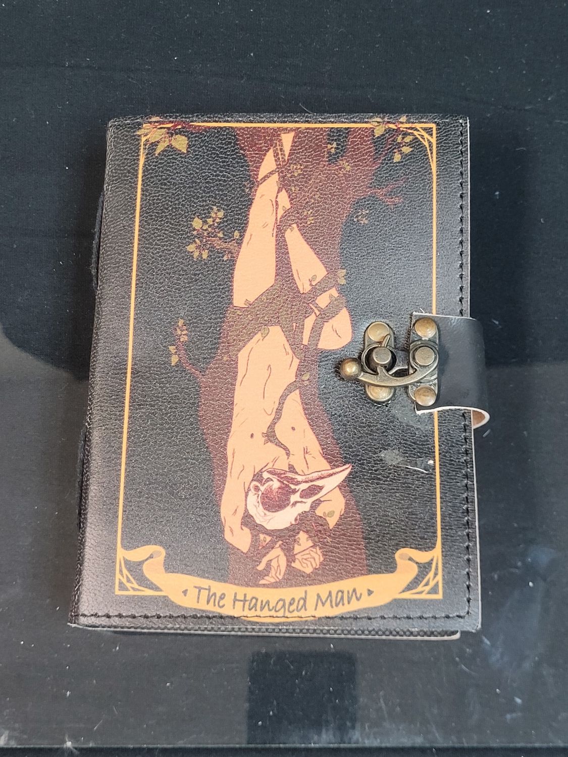 The Hanged Man Journal |  Leather Journal | Blank Vintage Notebook
