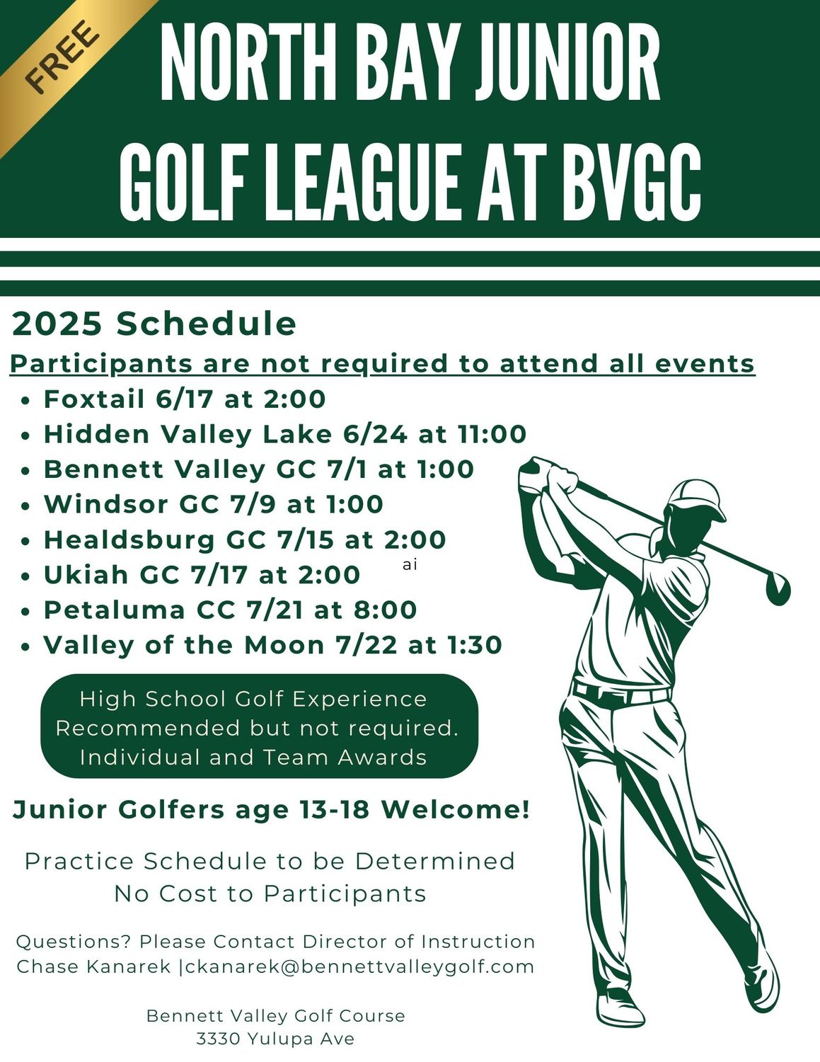 North Bay Junior Golf League