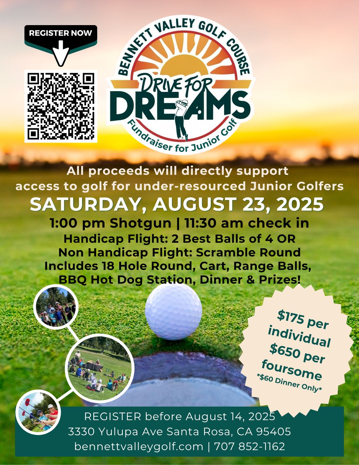 Drive for Dreams | Fundraiser for Junior Golf