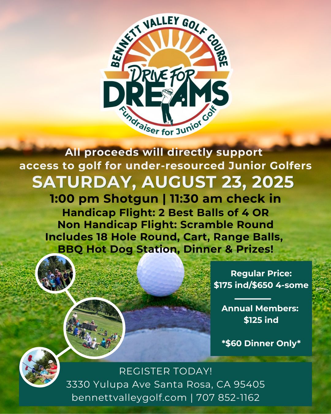 Drive for Dreams | Fundraiser for Junior Golf