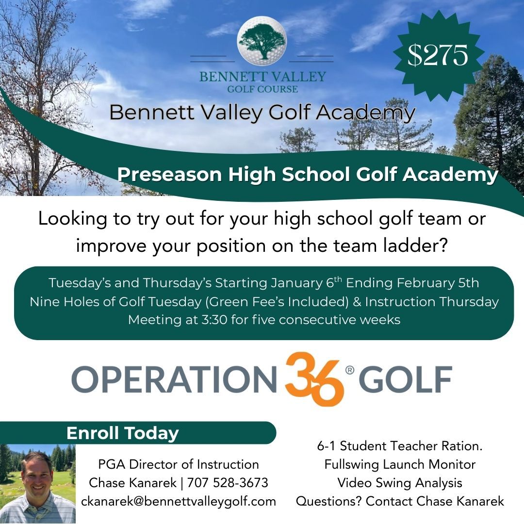 Preseason High School Golf Academy