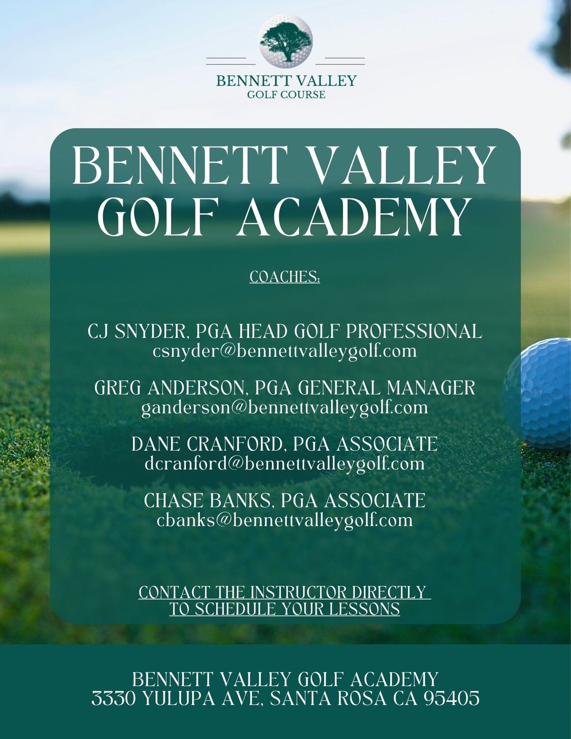 Golf Lessons