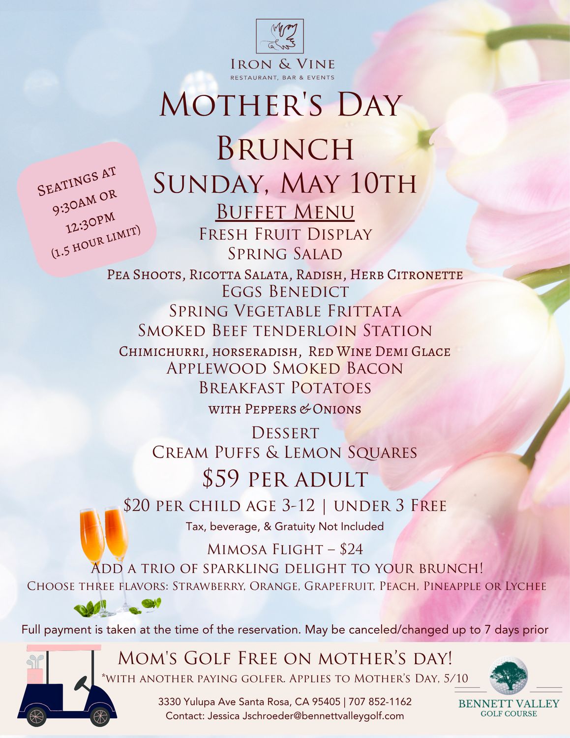 Mother's Day Brunch | Sunday, May 10, 2026