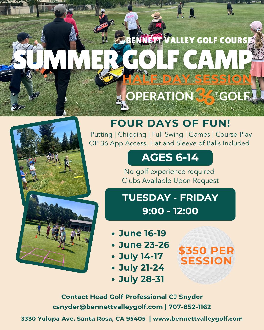 Summer Junior Golf Camp Half Day