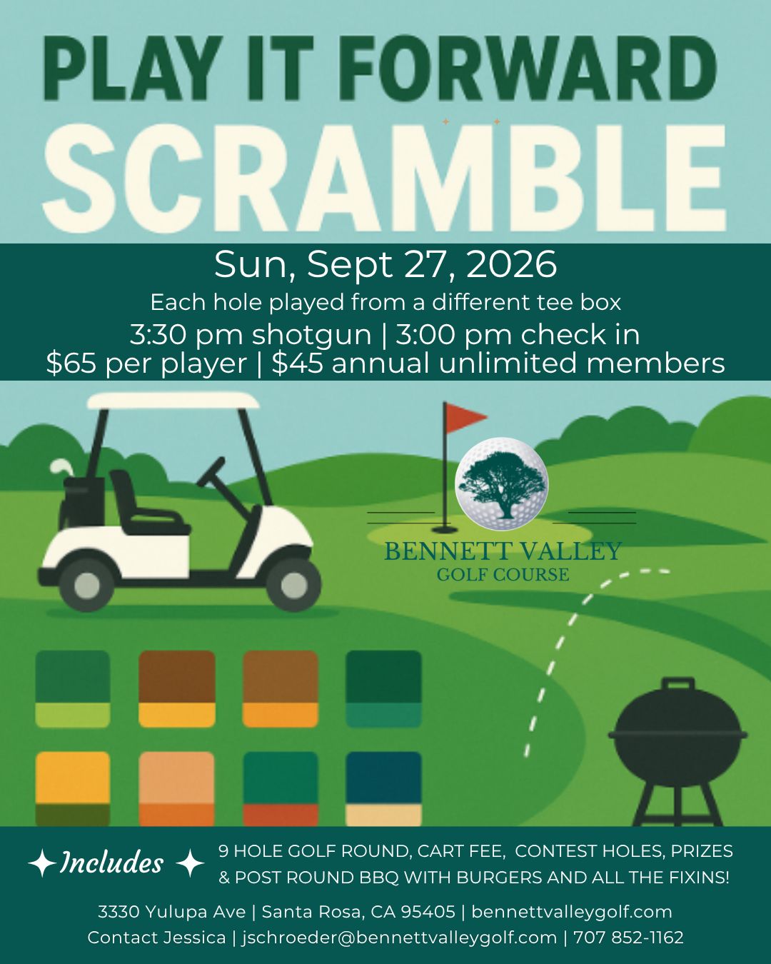 Play It Forward Scramble | 3:30 pm shotgun