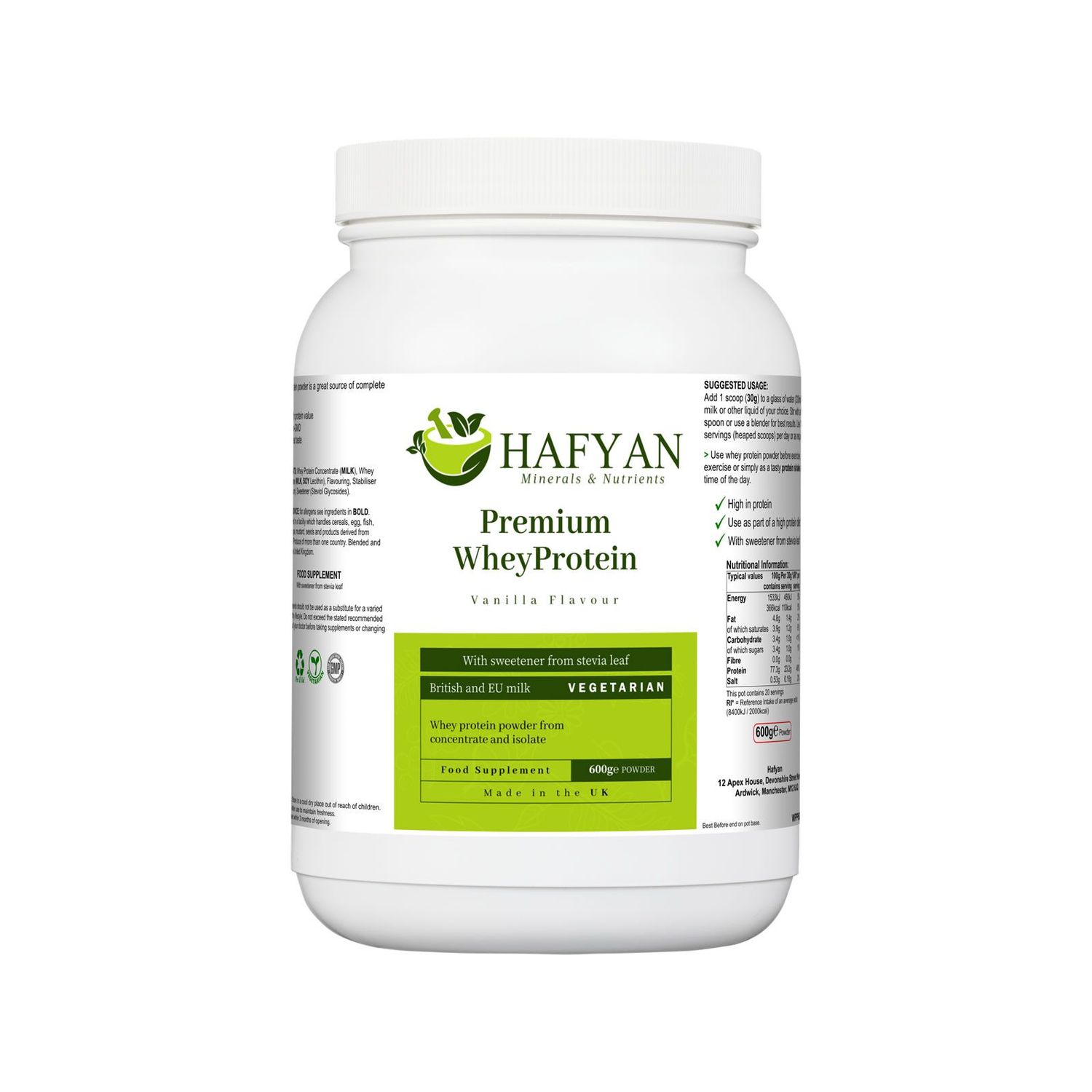 Premium WheyProtein Vanilla Premium WheyProtein Vanilla