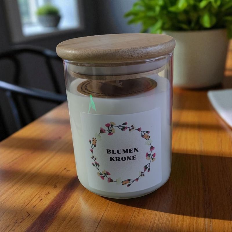 Duftkerze Blumenkrone