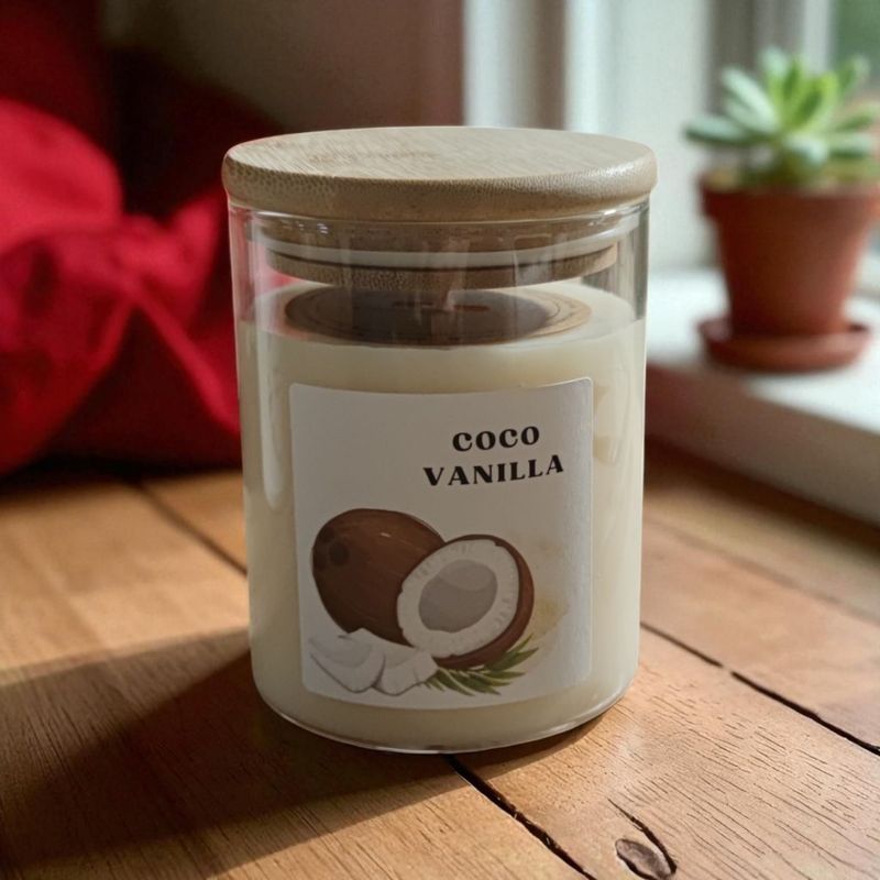 Duftkerze Cocos-Vanille