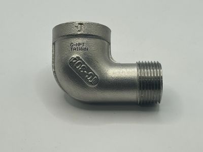 Stainless Steel Pipe Street Elbow (MPT x FPT)