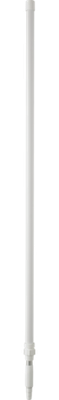 Aluminum Telescopic handle, 62 - 109.4", Ø1.3, White