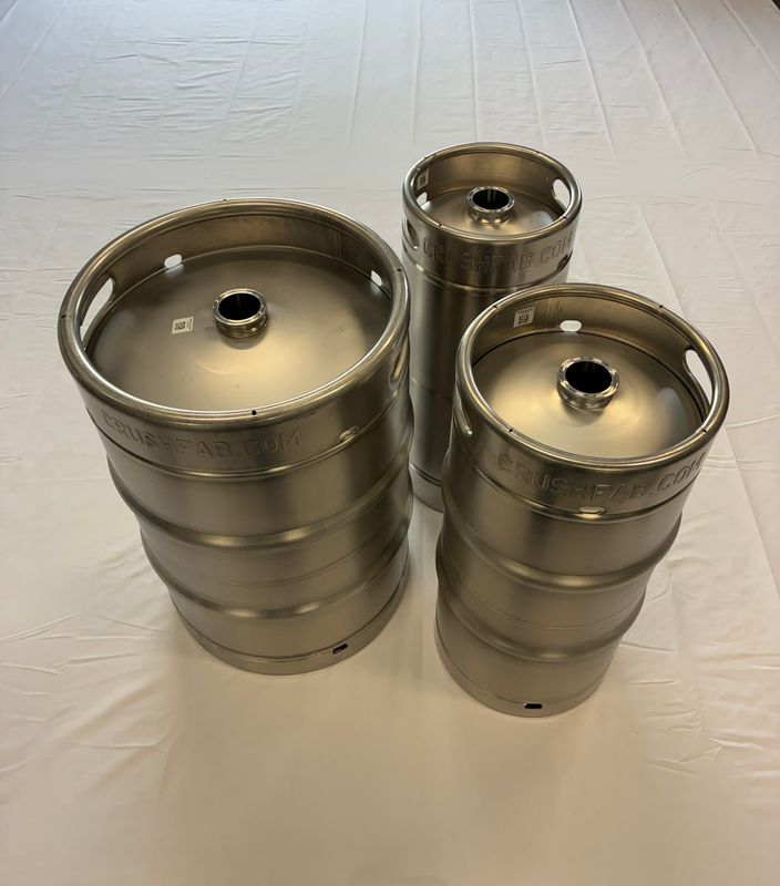 Tri-Clover (TC-Clamp) Kegs