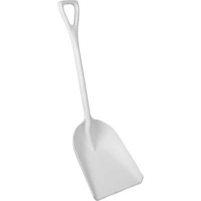 One-Piece Shovel, 14" White Shovel