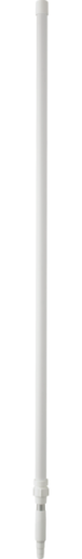 Aluminum Telescopic handle, 62 - 109.4", Ø1.3, White