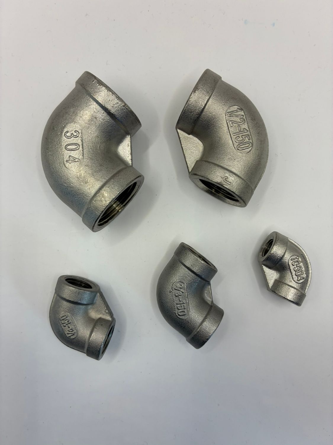 Stainless Steel Elbows (FPT x FPT)