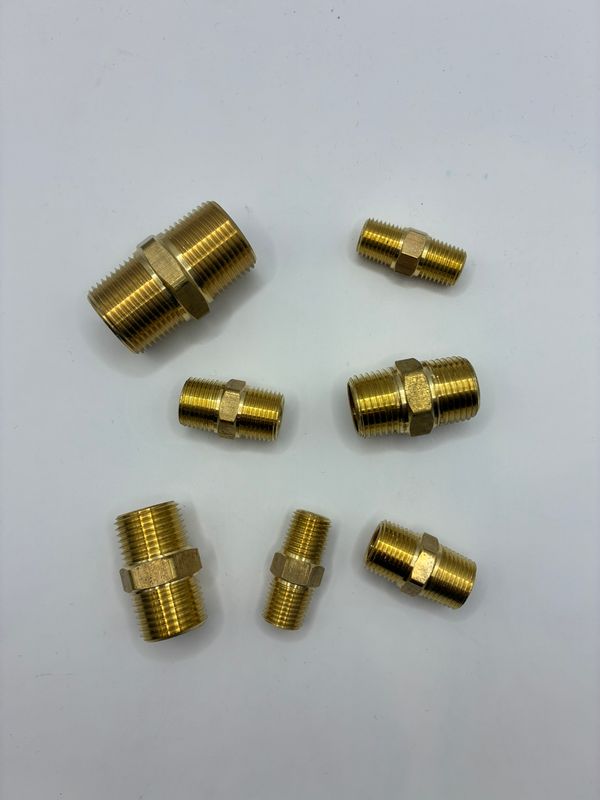 Brass Hex Nipple