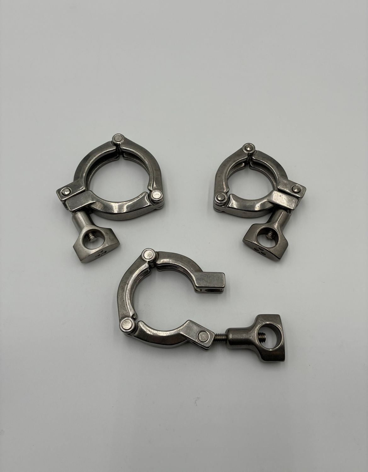Tri-Clover (TC) Double Hinge Clamps