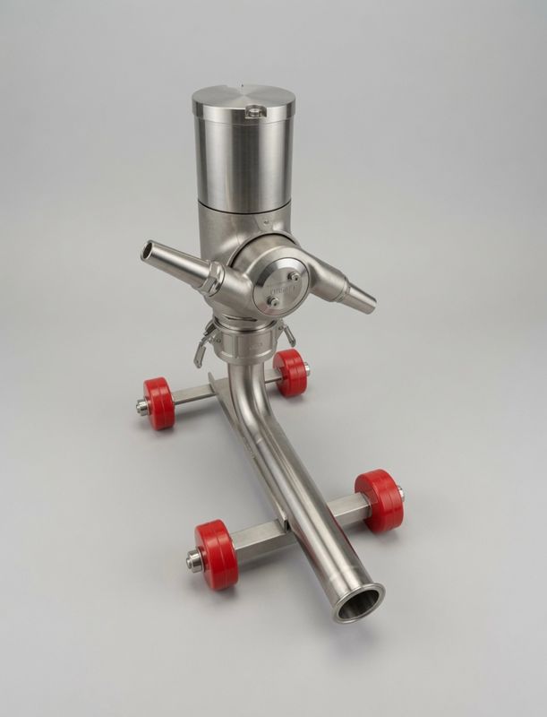 Cloud-Sellers 360° Fluid-Driven Tank Cleaner W/Cart
