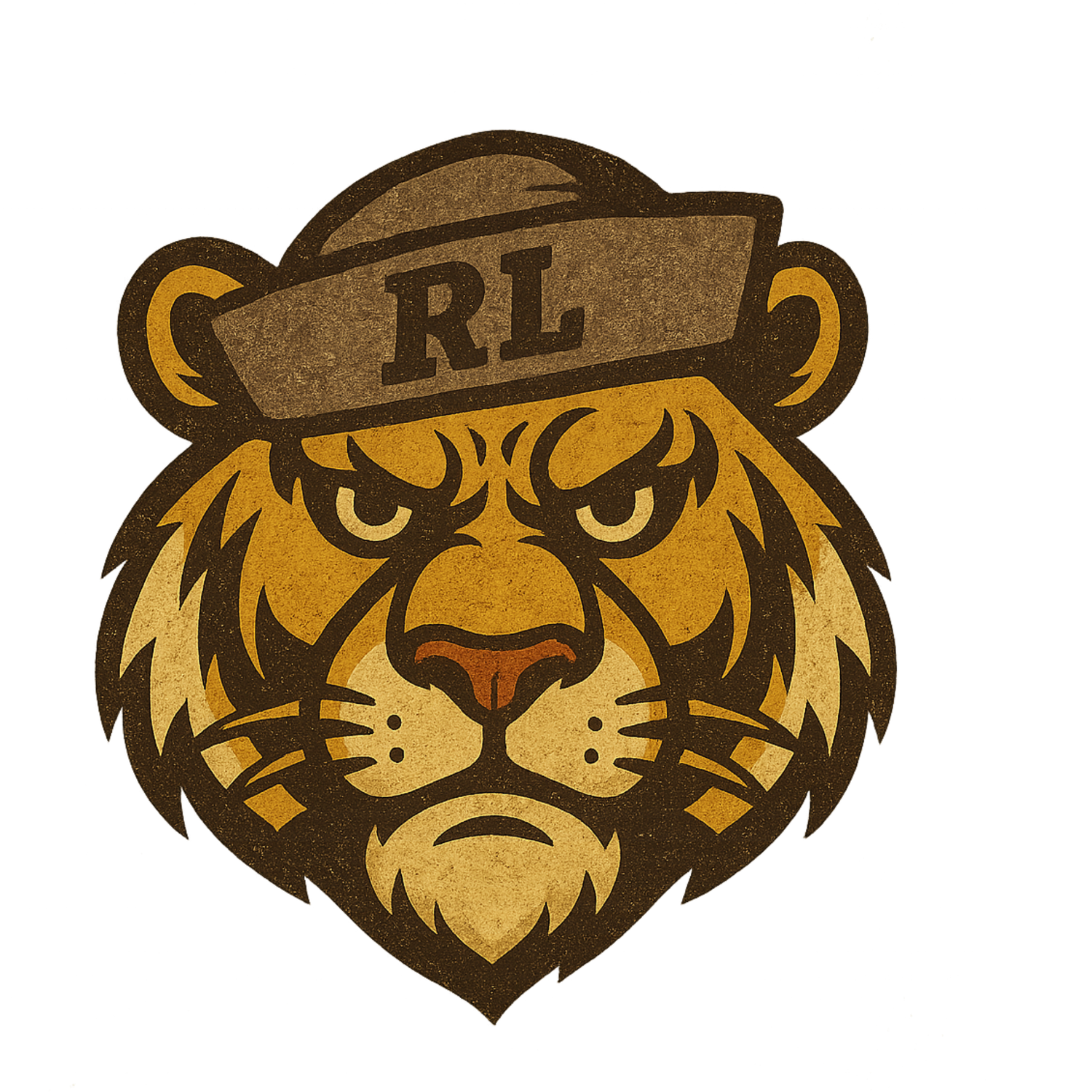 *New* Vintage Tough Lion Logo
