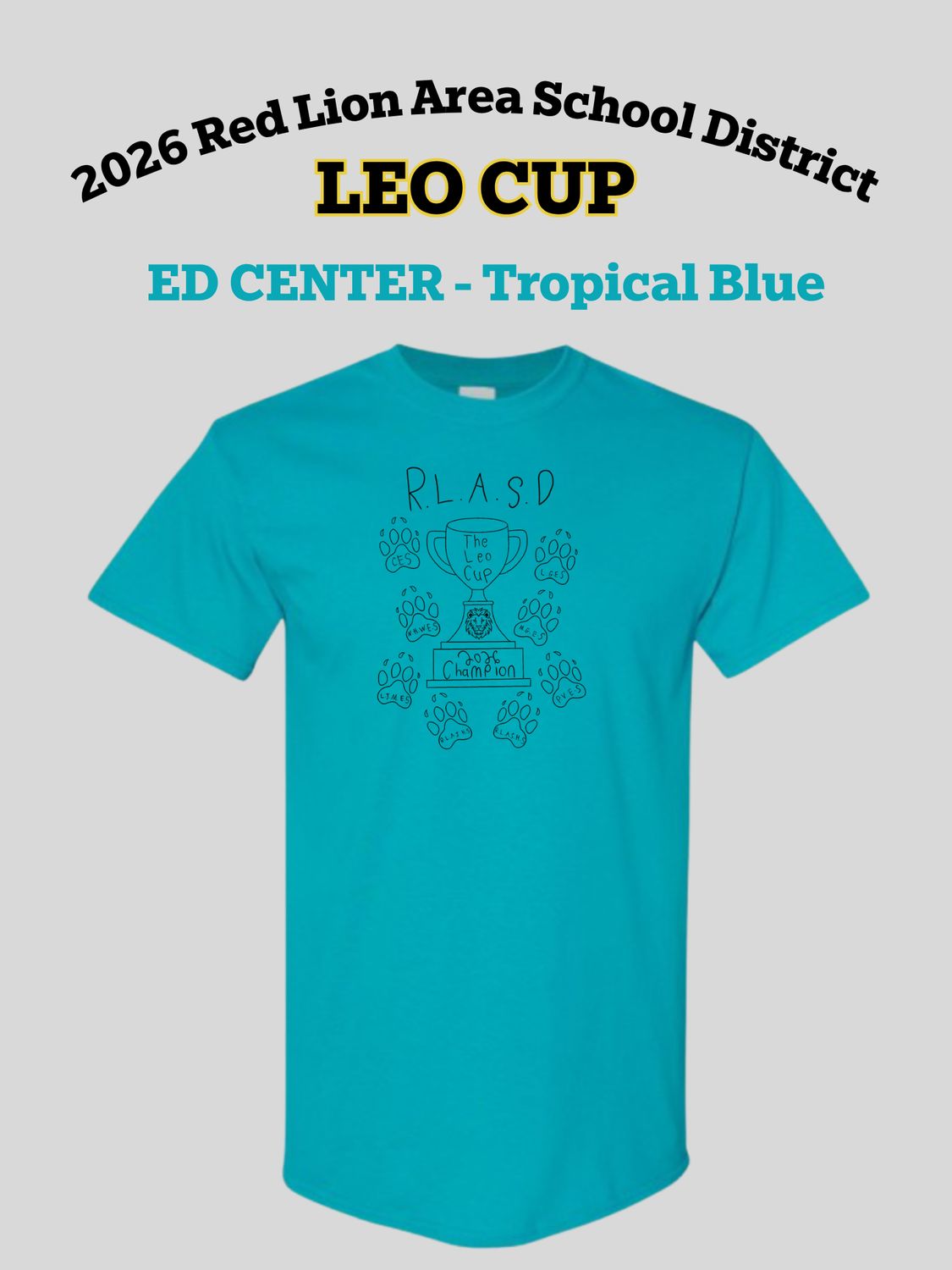 Ed Center - Tropical Blue