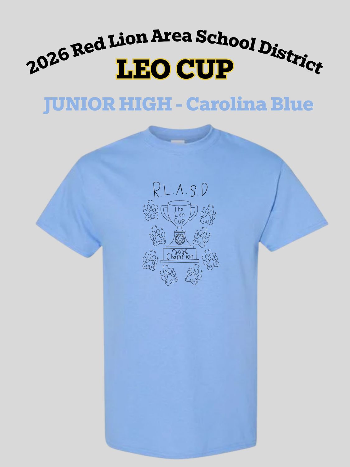 Junior High - Carolina Blue