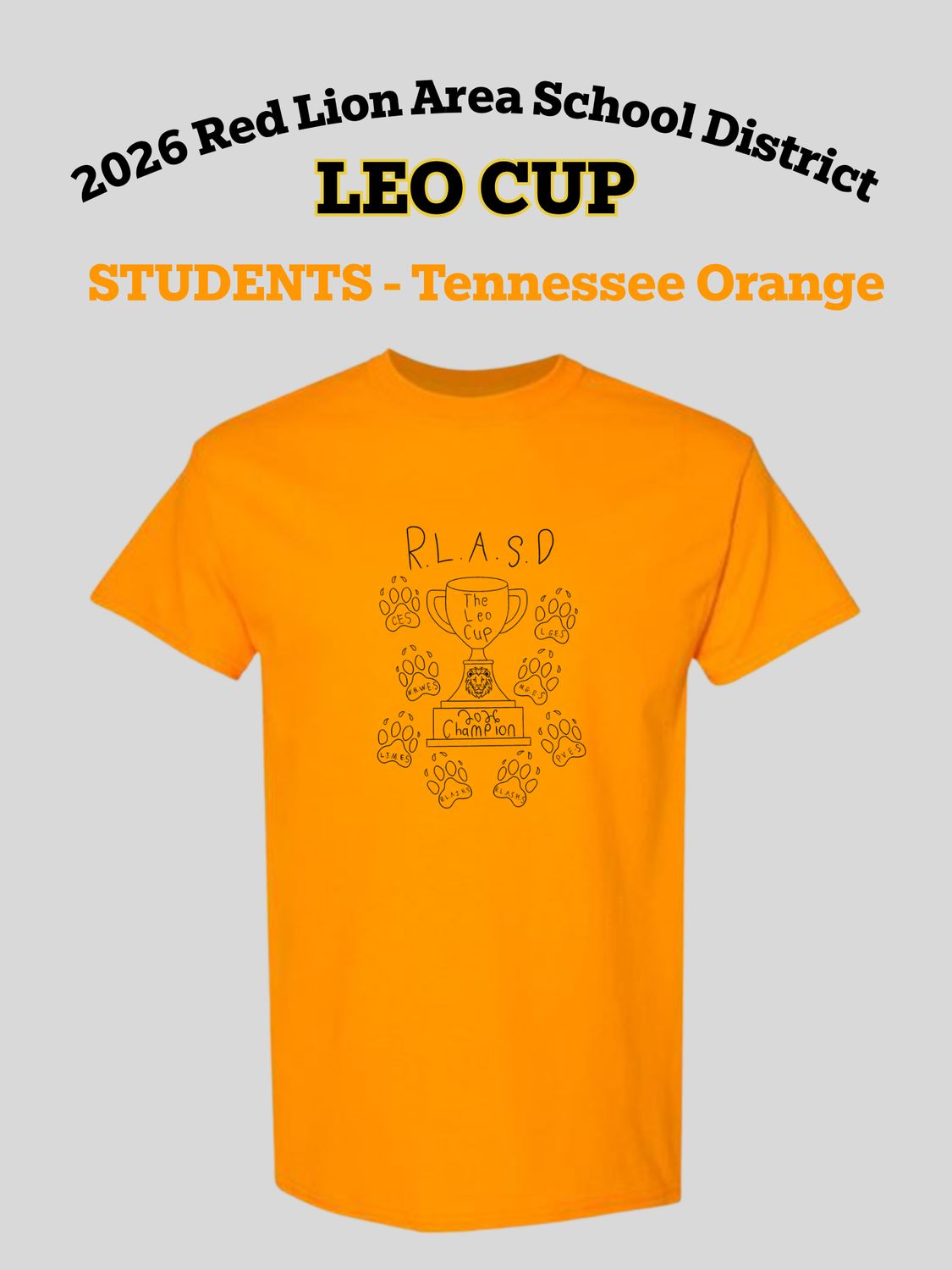 Students - Tennessee Orange
