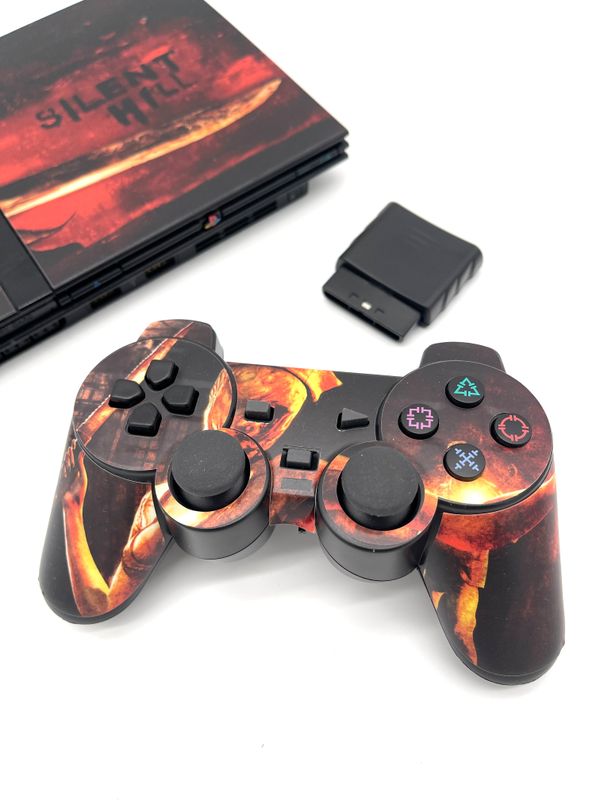 Sony Playstation 2 Slim - Silent Hill Custom Skin