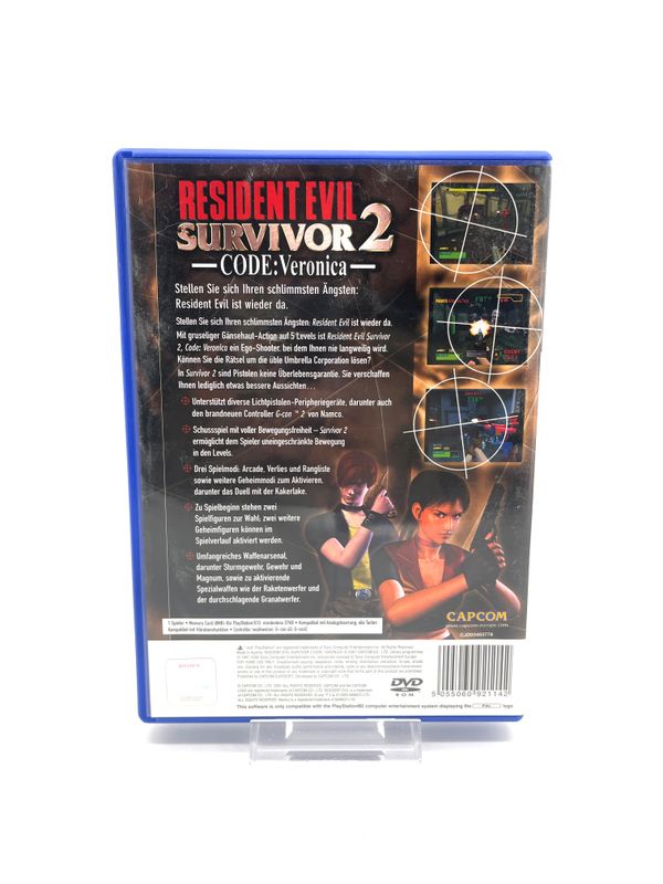 Resident Evil Survivor 2 Code: Veronica