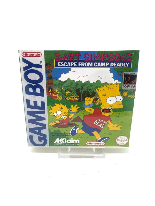 Bart Simpsons Escape from Camp Deadly (Ersatzhülle)