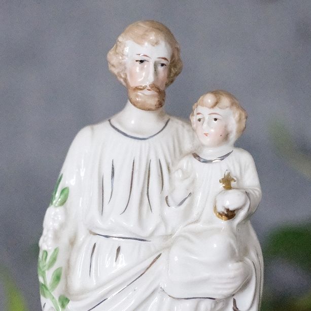 Figurka porcelanowa Św. Józefa