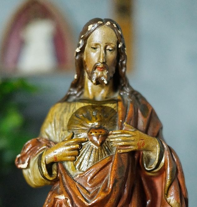 Figurka Jezusa Czystego serca
