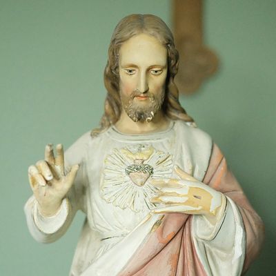 Figurka Jezusa Najczystszego serca