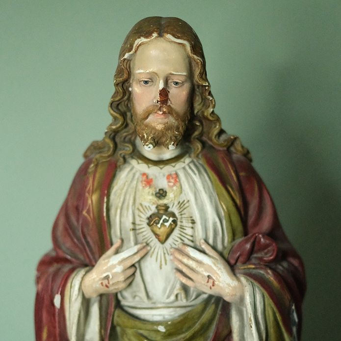 Figurka Jezusa Najczystszego serca