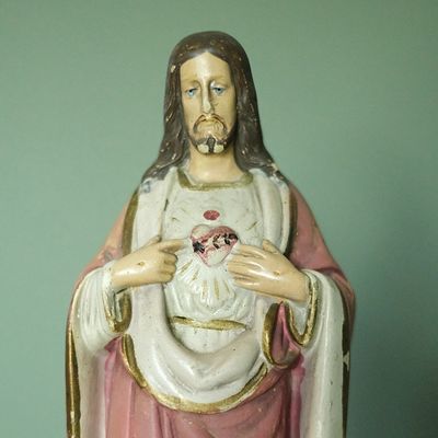 Stara Figurka Jezusa Czystego serca
