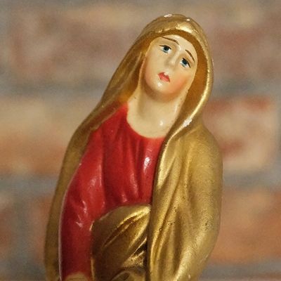 Stara Figurka Matki Bożej 22 cm I Antyki online