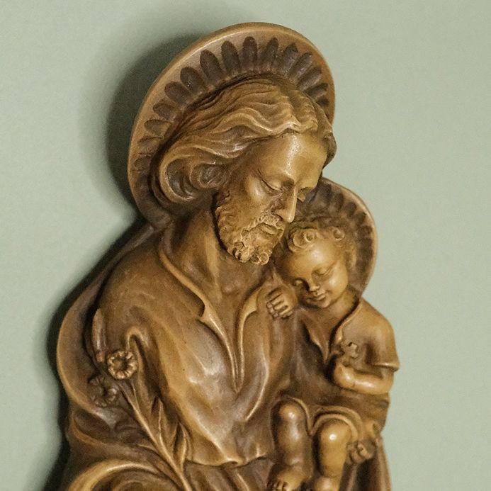 Płaskorzeźba Józefa żywica 32 cm