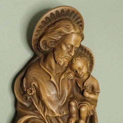 Płaskorzeźba Józefa żywica 32 cm