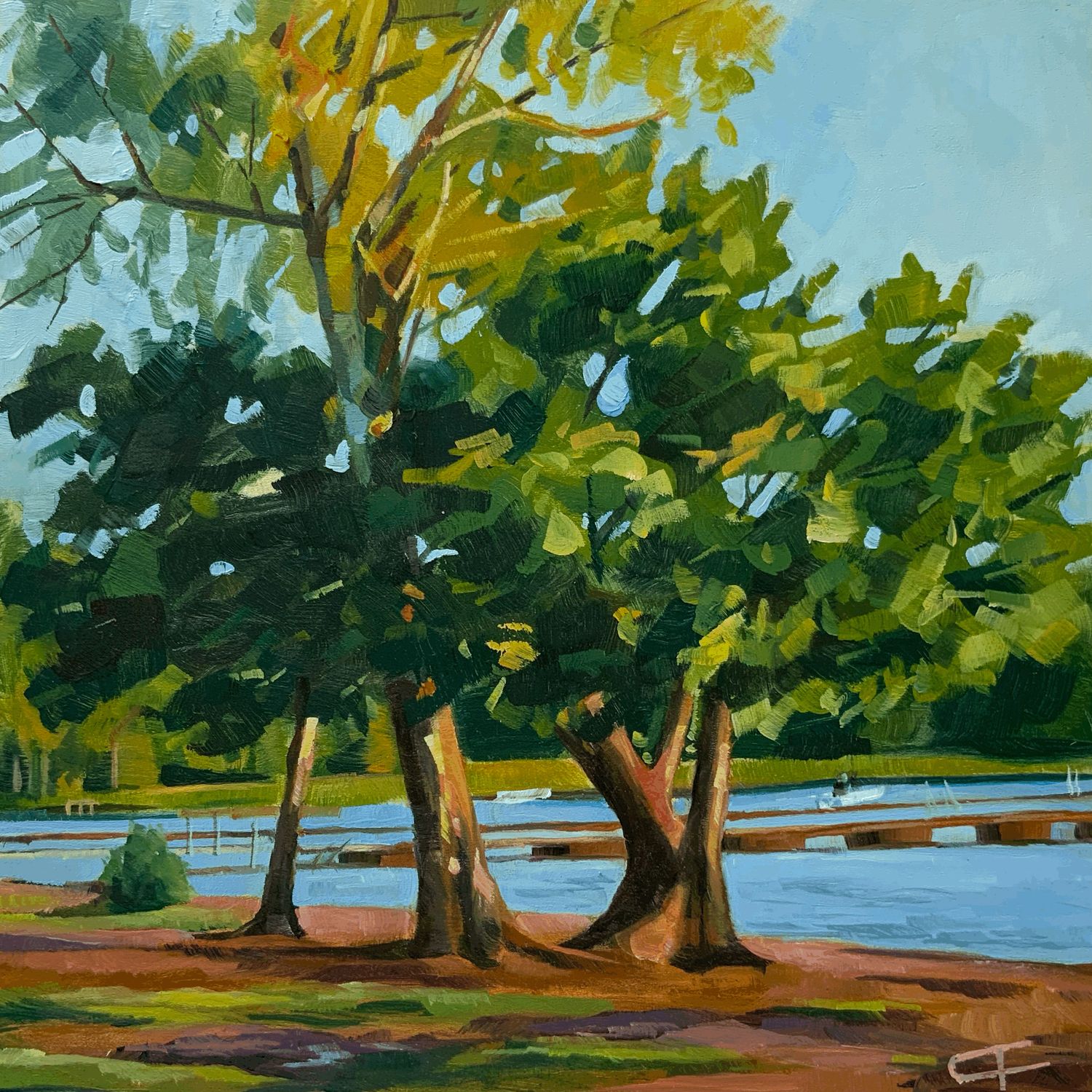 Abendstimmung am See