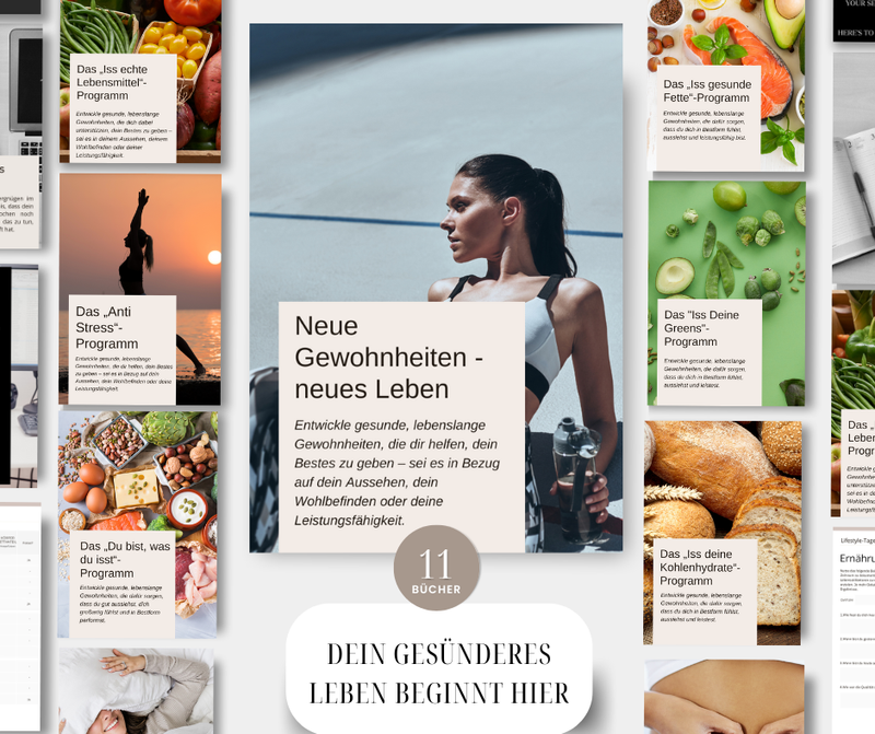 Life Upgrade: Der Komplett-Guide für neue Gewohnheiten und Gesundheit mit Fortschrittstagebuch