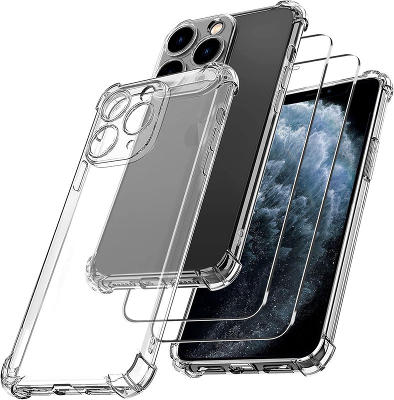 IPhone 11 Pro Max-Doorzichtige Anti shock hoesje