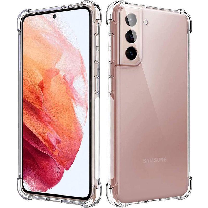 Samsung S21- Doorzichtige anti shock hoesje