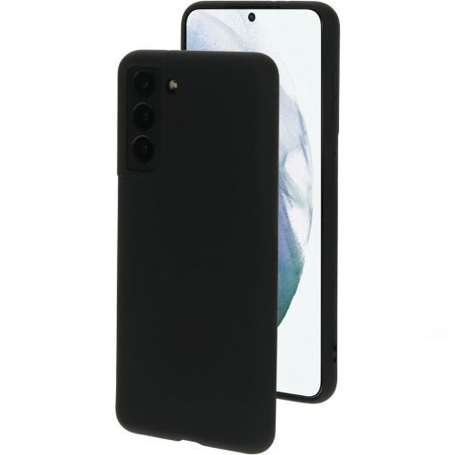 Samsung S 22-zwarte siliconen hoesje voor Optimale bescherming-1+1 Gratis  Tijdelijk Actie