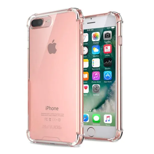 IPhone 7 plus & 8 Plus Doorzichtige Anti shock hoesje