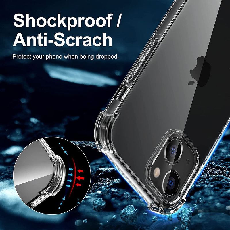 IPhone 13 Mini -Doorzichtige Antishock hoesje