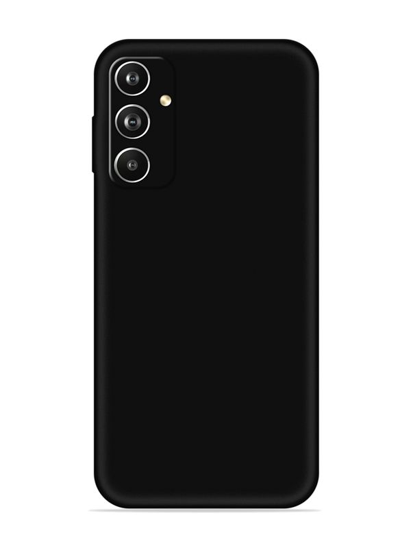 Samsung A05s-Zwarte silicone hoesje met camera bescherming
