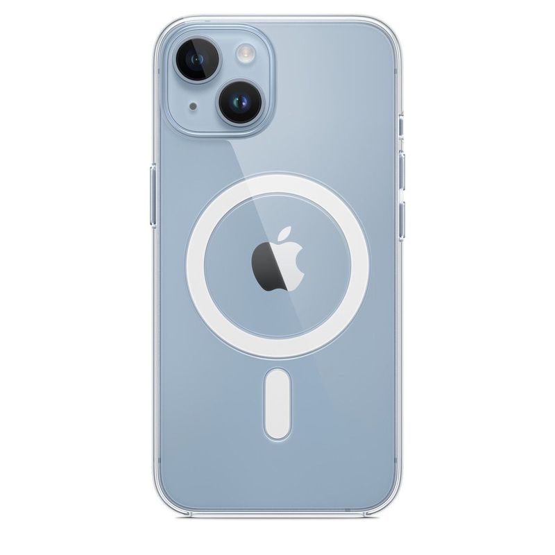 IPhone 14 plus -Doorzichtige Magsafe hoesje
