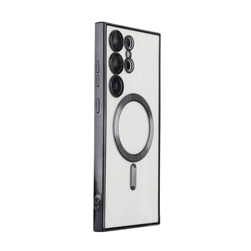 Samsung S24 Ultra Zwarte-MagSafe hoesje met camerabescherming