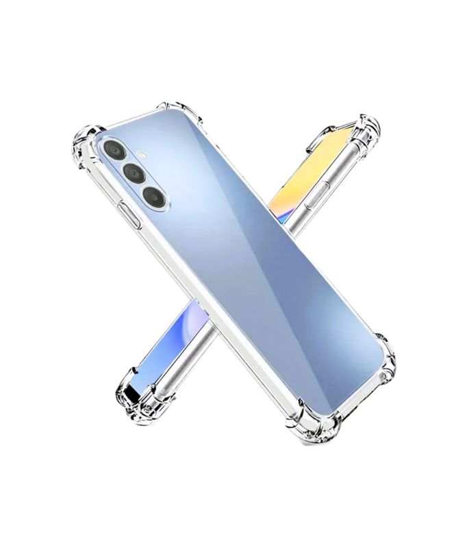 Samsung S 24FE-Doorzichtige Anti shock hoesje voor Optimale bescherming